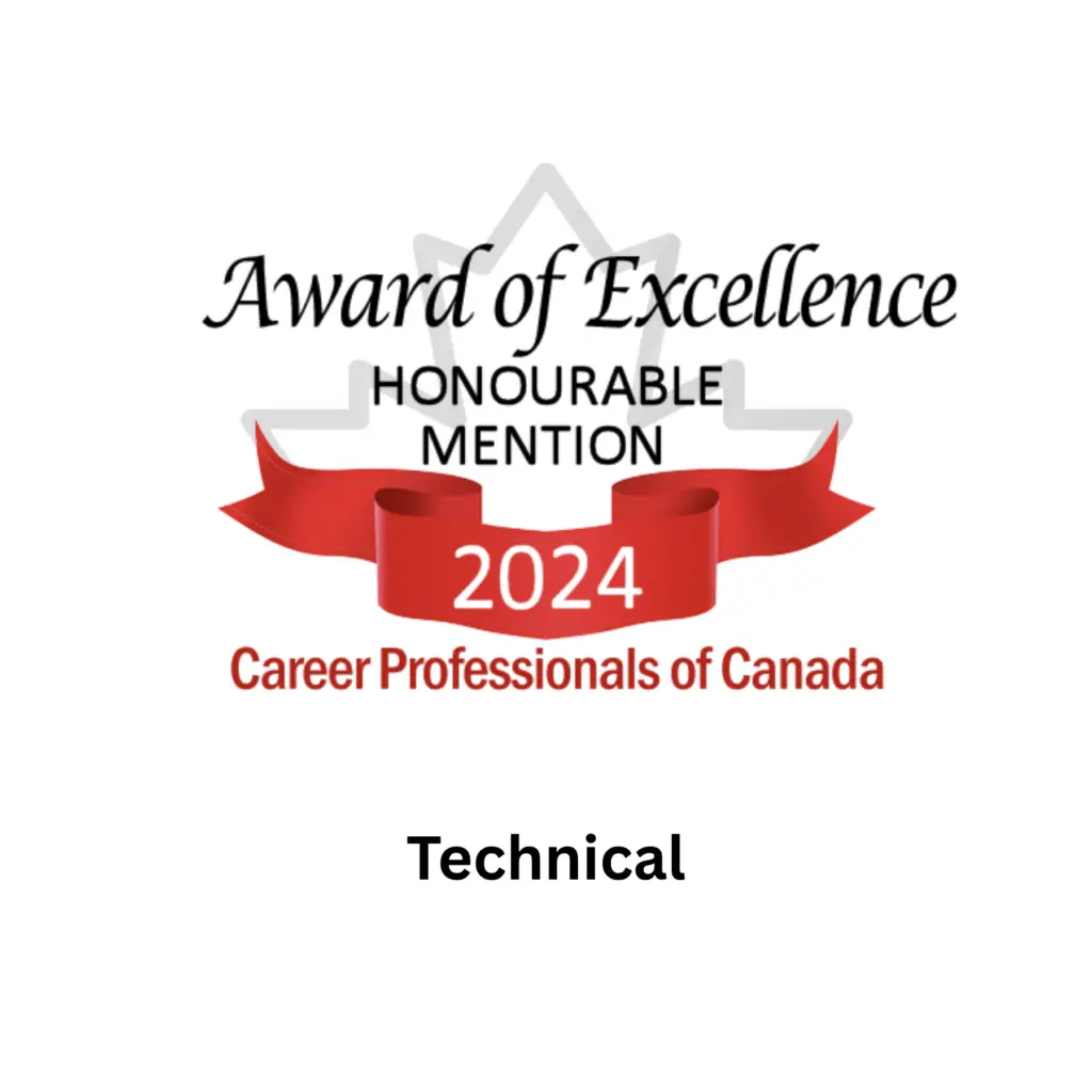 2024 Award-winning Technical Resume by Amy Britta Watt